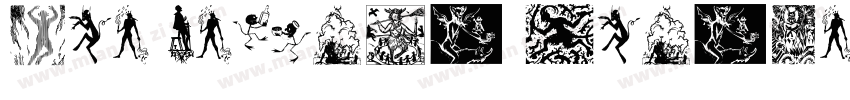 The Devils Whisper字体转换